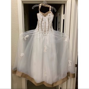 Long wedding/prom dress